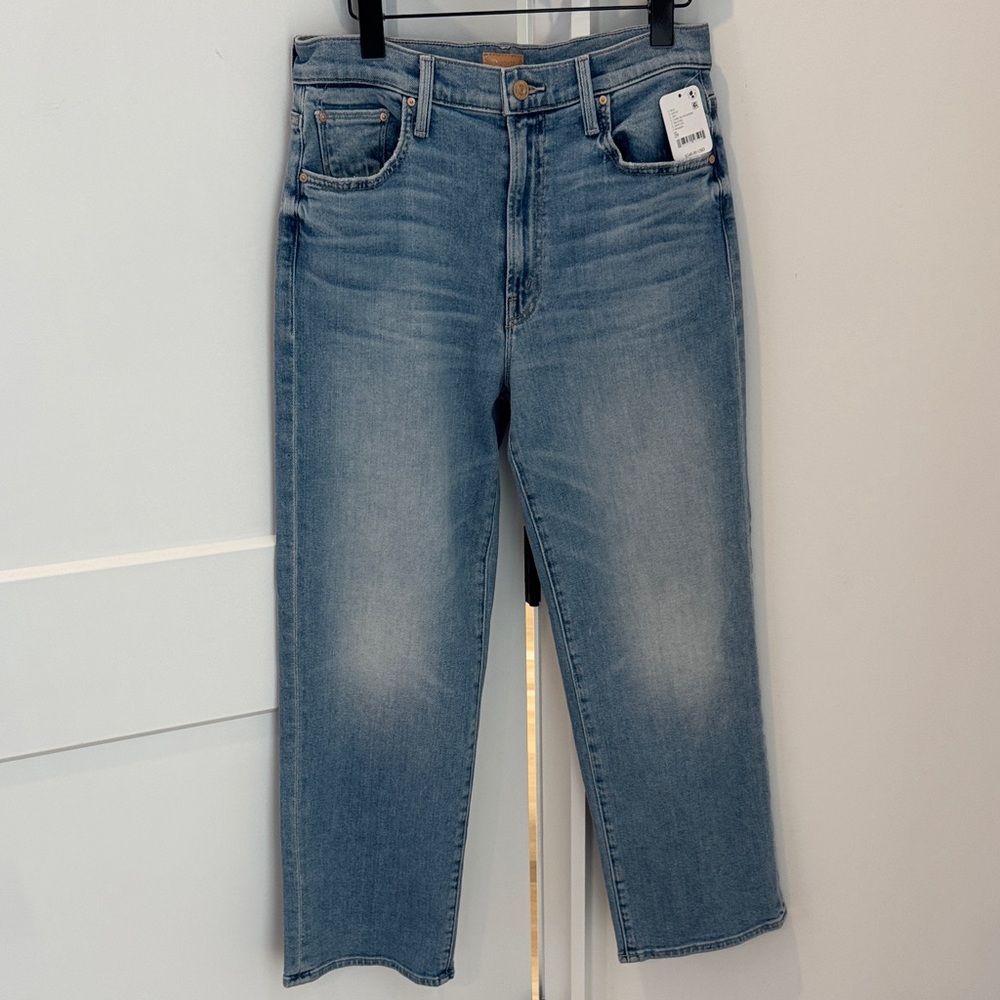 Free People Mother The Ramblr Zip Ankle Look Ma No Hands 29 NWT $248